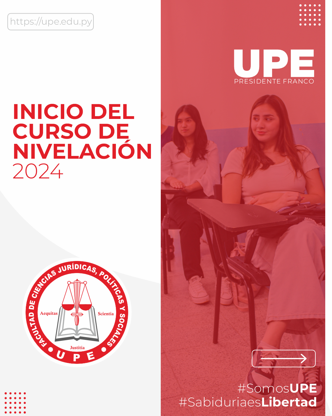 Arranca el Curso de Nivelación de Derecho en la UPE